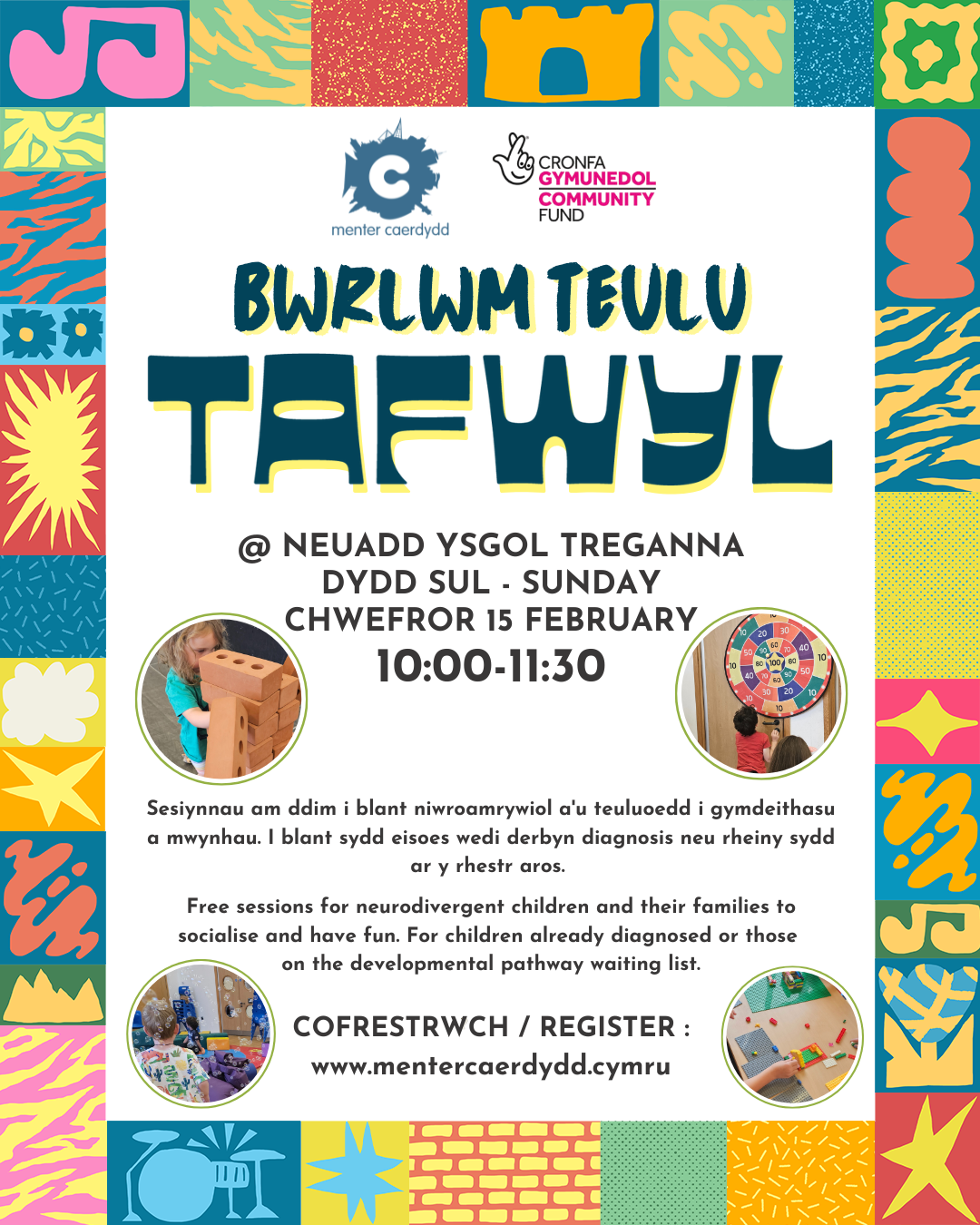 Bwrlwm Teulu Tafwyl!